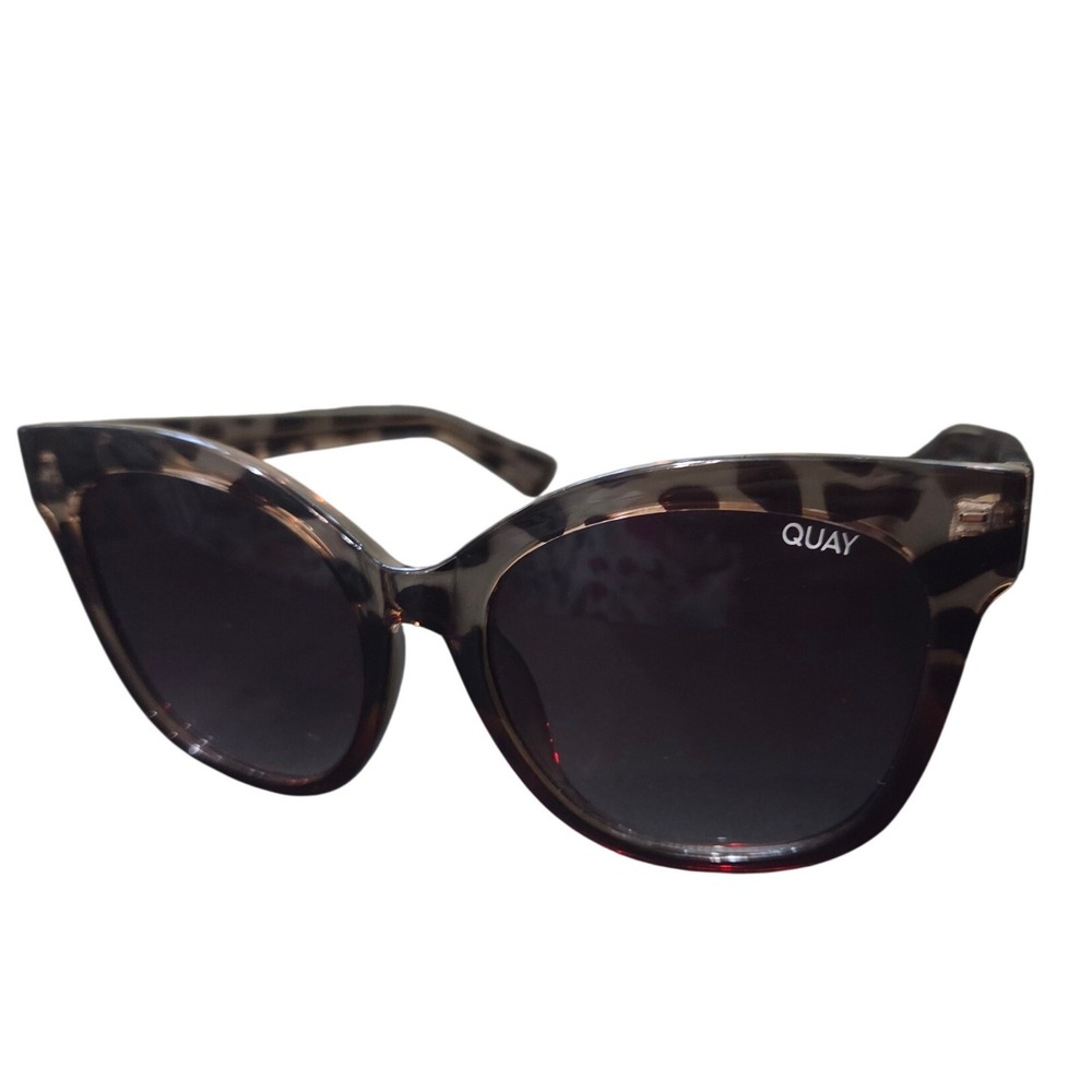 Quay Australia It's My Way Tortoise Oversized Cat Eye Sunglasses Mobwife Beach